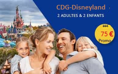  Charles de Gaulle (CDG) ⇄ Disneyland