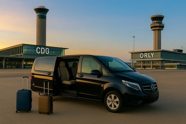 Charles de Gaulle  (CDG) and Orly 