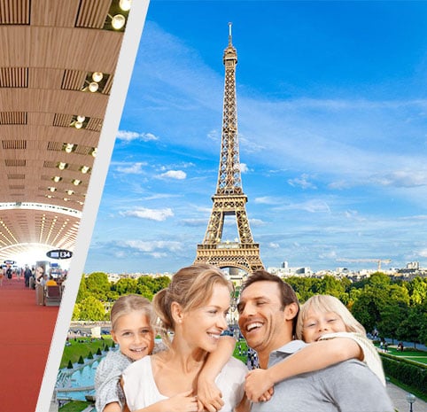 Paris et  Charles de Gaulle (CDG)